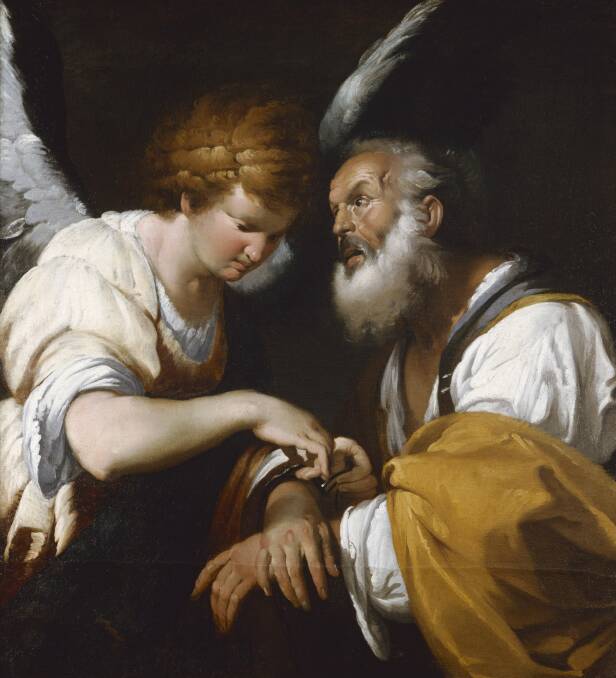 "The Release of St Peter by Bernardo Strozzi" (c1635), Art Gallery of NSW