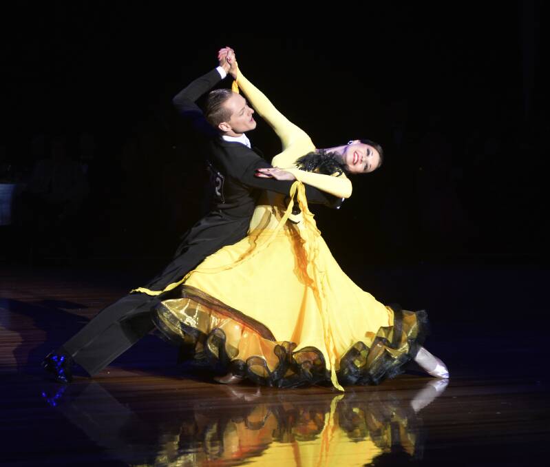 Shuffle in the shire: 2015 World Dance Council Champions  Emma and Rhett Salmon will be showing their classic dance moves in From Broadway to Ballroom at Sutherland Entertainment Centre later this month.