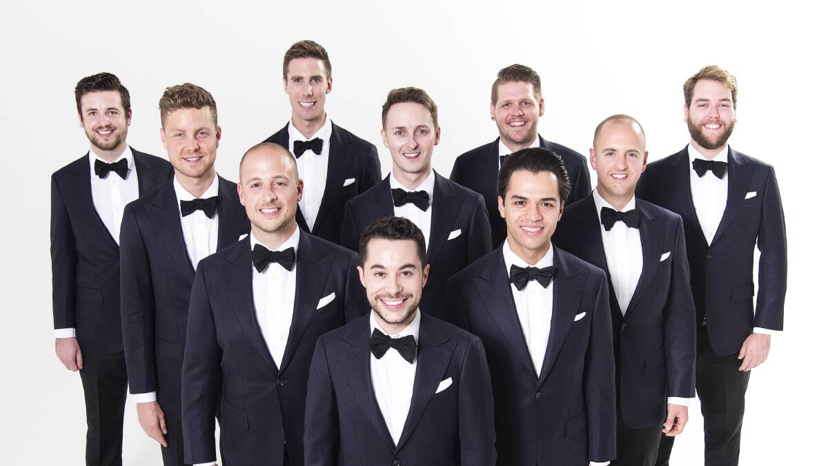 Welcome return: The Ten Tenors are returning to the Australia Day concert.