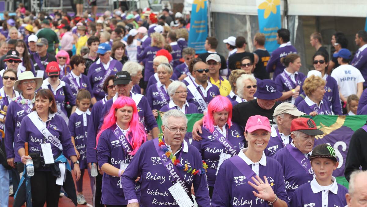Heading for the beach: Participants in next year's Relay for Life have a new venue, Don Lucas Reserve. 