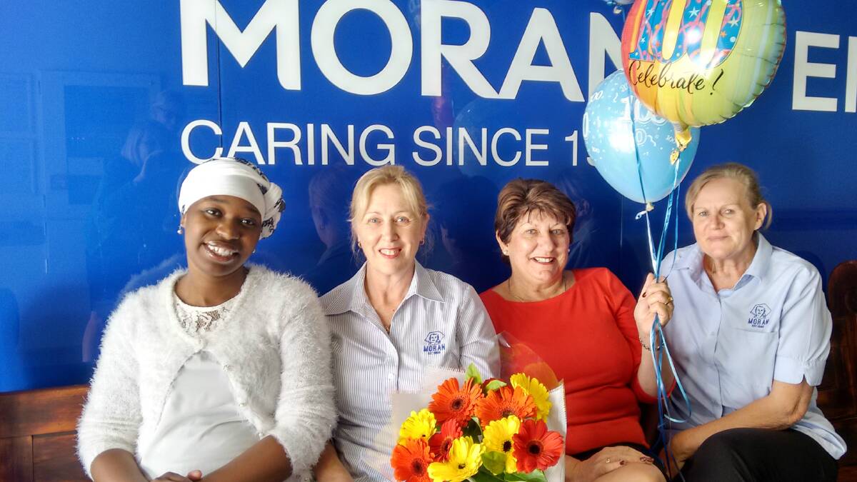 Caring profession: Morgan Engadine nurses, left to right, Caroline Chokururama, Kim Hunn, Pam Osborne and Narda Walker.
