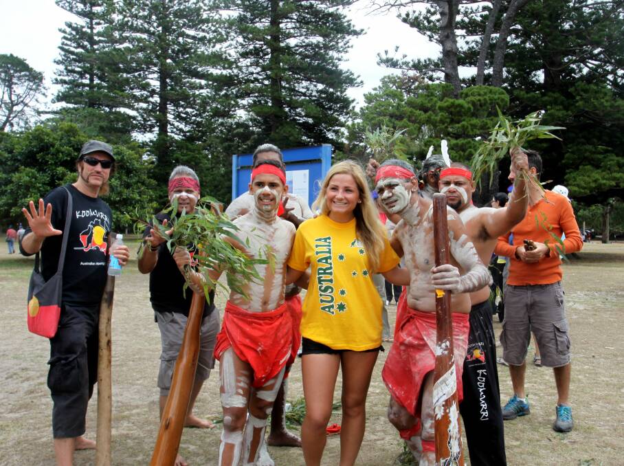 Tradition: Every year the Ausralia Day event includes the traditional Welcome to Country ceremony.