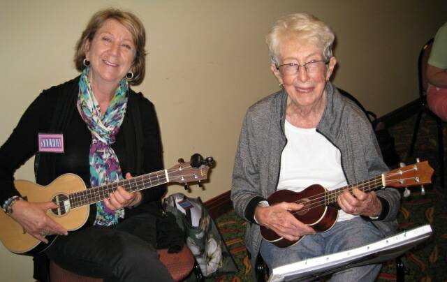 Members of the Older Women's Network have many strings to their bows.