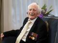 WWII veteran Daniel Long, 104, will receive
a special medal from the Kogarah RSL
Sub-branch on the eve of Anzac Day.
Picture: Chris Lane