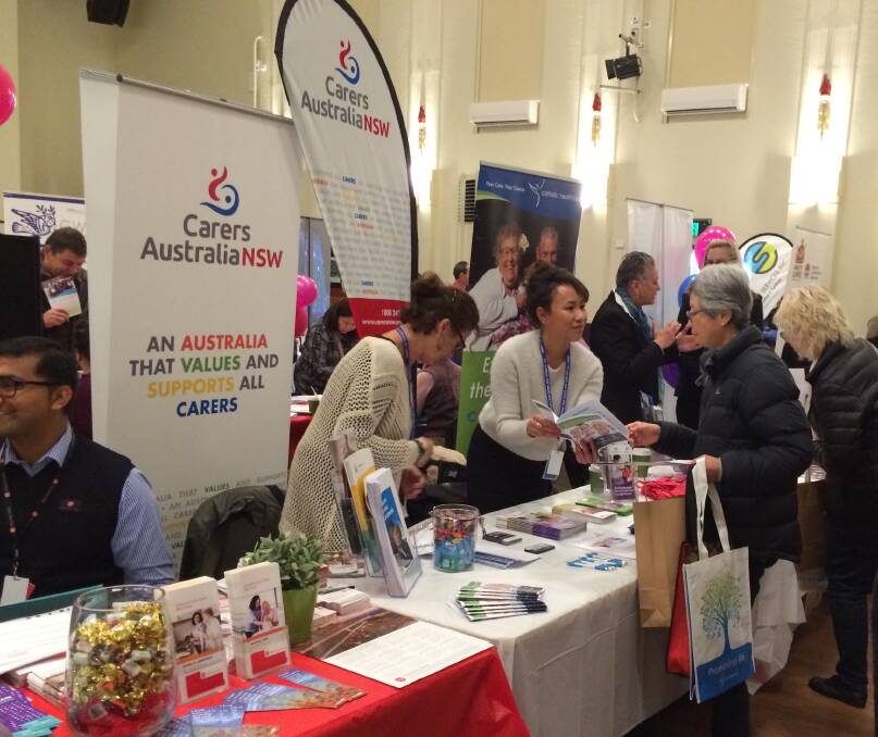 Valuable advice: Hundreds of people attended last year's St George Aged Care Expo to talk to the providers of help-at-home services and community activities.