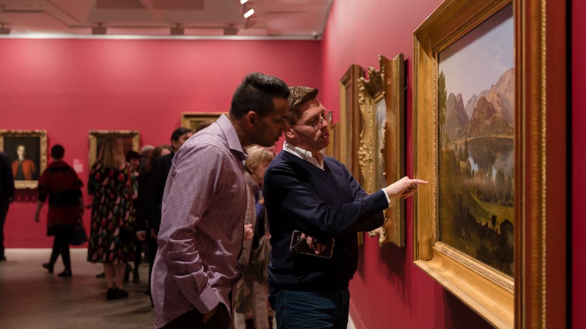 Record numbers: The European Old Masters exhibition attracted thousands of visitors to the Hazelhurst Art Centre last year.