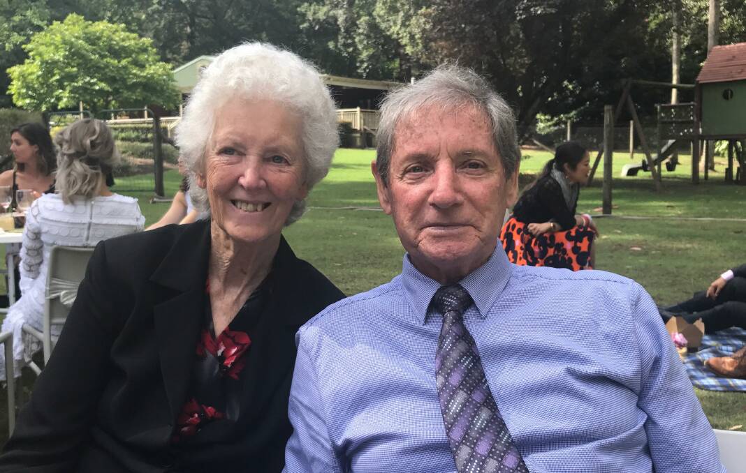 A good life: Well-known shire identities George and Valerie Hurley have celebrated their 60th wedding anniversary.
