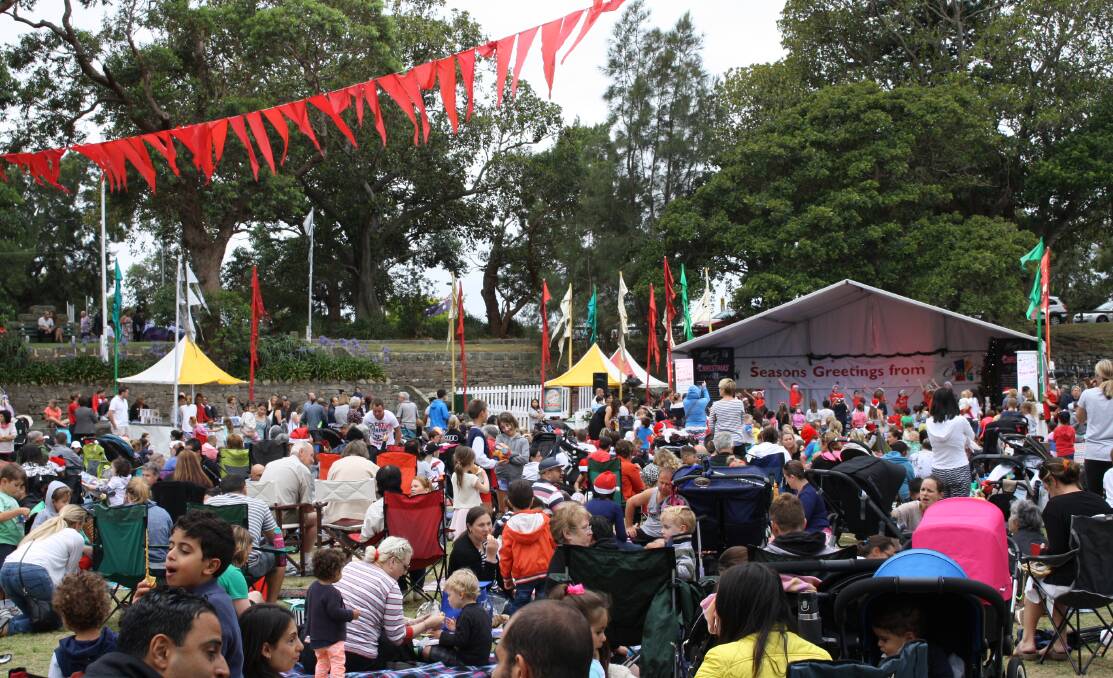 Carols under the stars: The Magic of Christmas concert at Carss Bush Park always attracts the crowds.