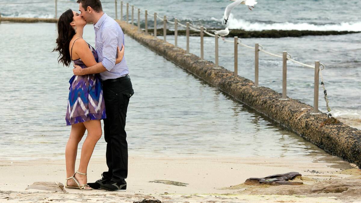 Sea change: Couples can look for romance in many different places. 