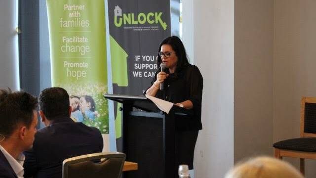  Real estate agents support the Unlock Program to create broad awareness of the issues of domestic violence in the community.