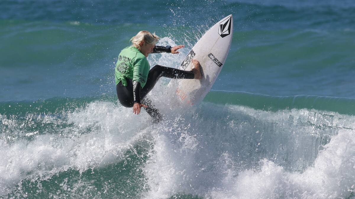 Grom division: South Cronulla's Jarvis Earle will compete in the AOS Sydney Grom Challenge at this month’s Australian Open of Surfing at Manly Beach. Picture: John Veage