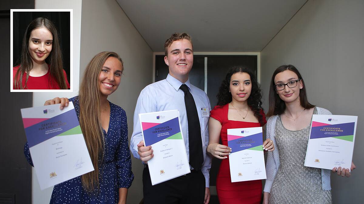 St George and Sutherland Shire students top the class in 2017 HSC.Pictures John Veage