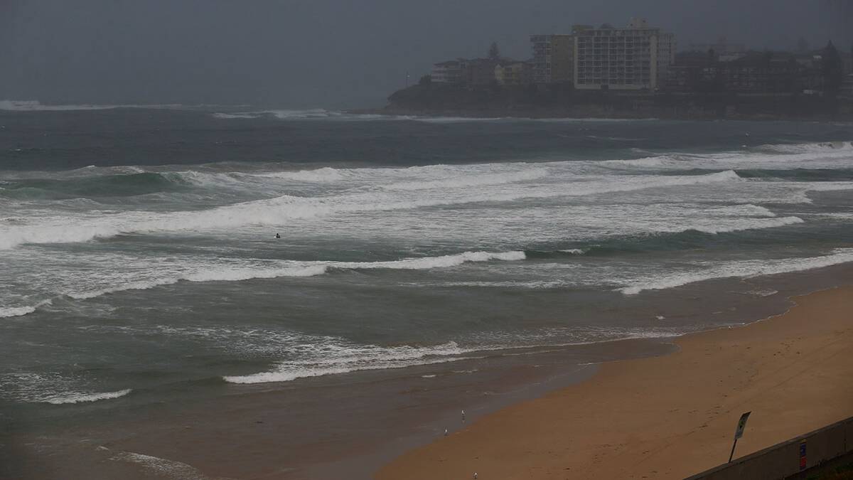 Conditions are not ideal for beachgoers this week.Picture John Veage