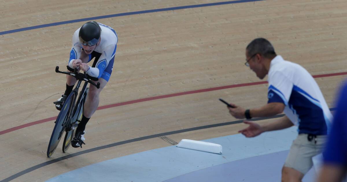 Final: Tom Cornish finishes with four medals from the Australian Championships. Picture: John Veage
