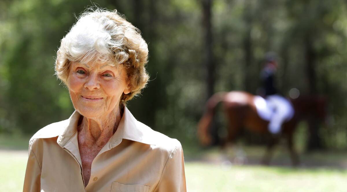 Big shoes to fill: Joy Charlton hosted her 30th and last, anniversary dressage championships at Como Equestrian Park last month. Picture: Chris Lane