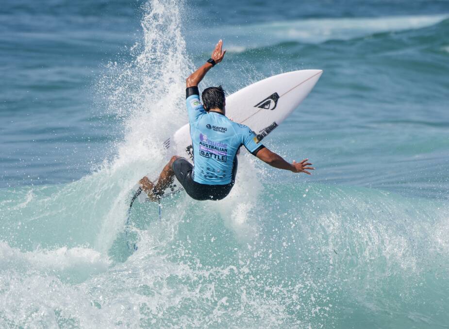 Connor O'Leary.Picture Ethan Smith/Surfing Australia