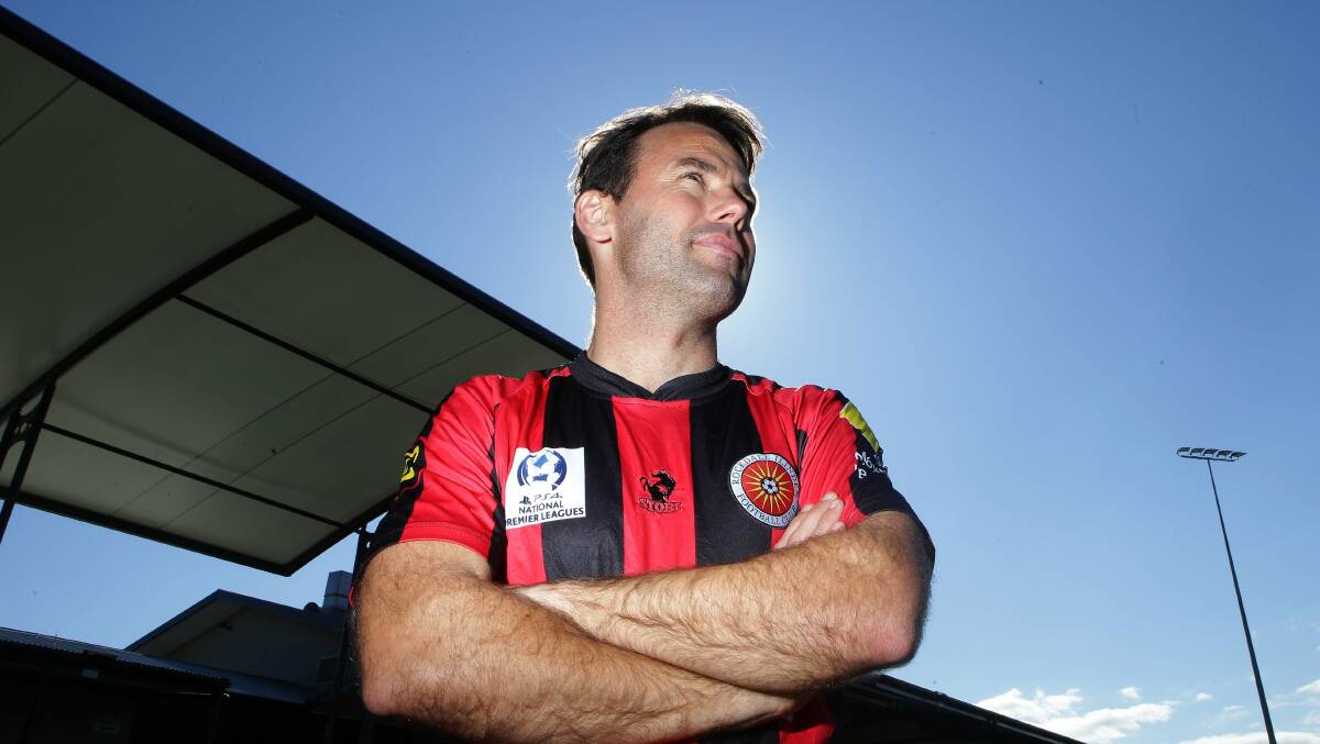 Big stage: Rockdale City player-coach Paul Reid insists his side can cause one of the biggest upsets in FFA Cup history against Sydney FC. Picture: John Veage