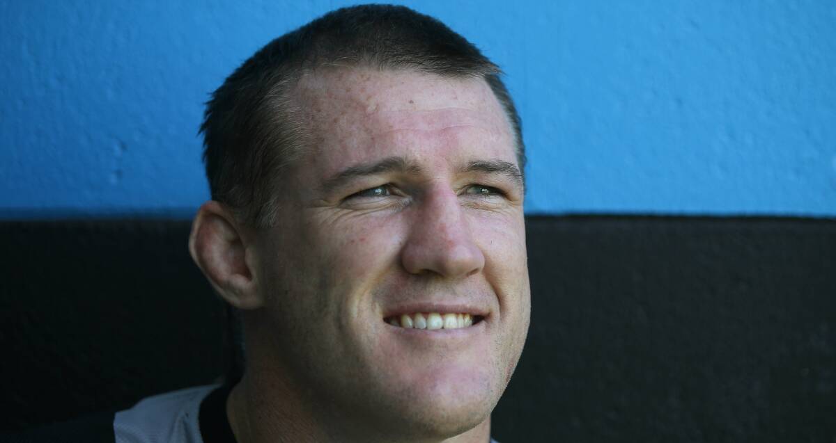 Our time: Cronulla Sharks captain Paul Gallen said his team have plenty of improvement left in them ahead of their clash with the Brisbane Broncos. Picture: John Veage