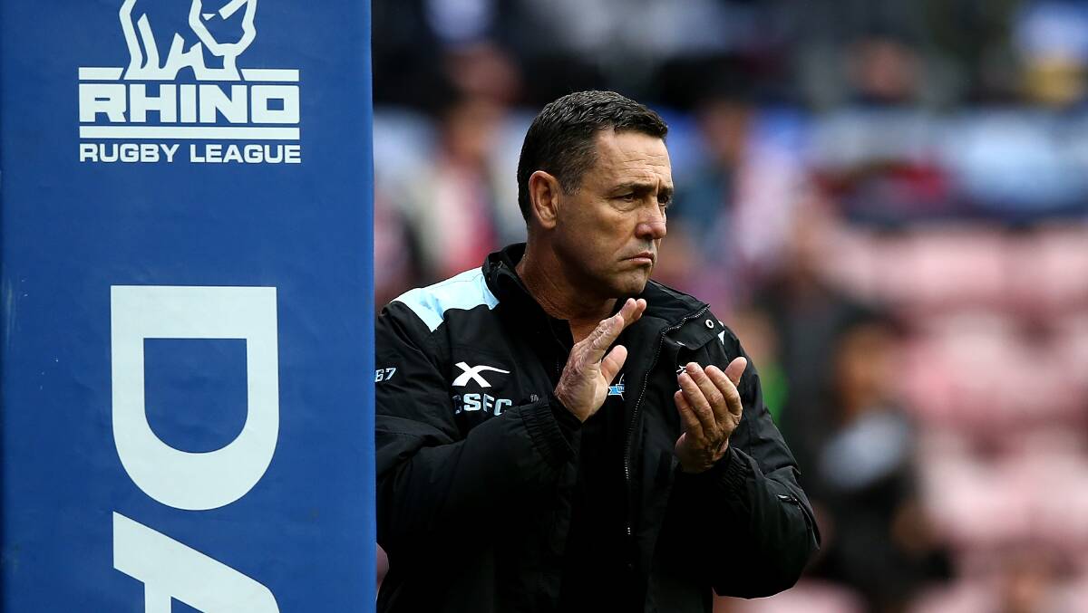 Cronulla coach Shane Flanagan after the defeat. Picture: Jan Kruger/Getty Images