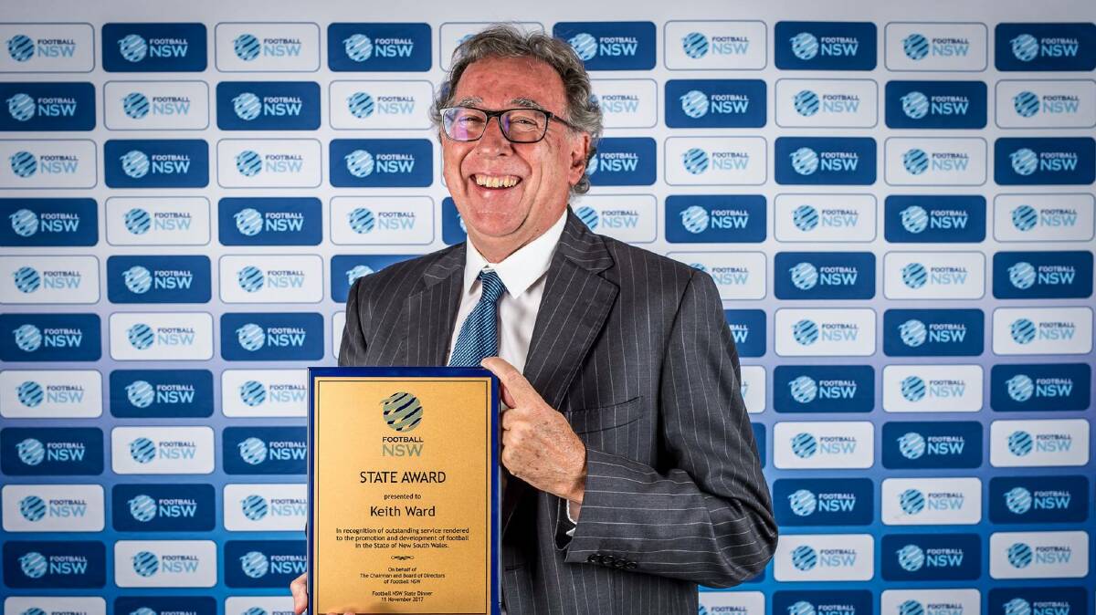 SSFA vice president Keith Ward. Picture: Football NSW