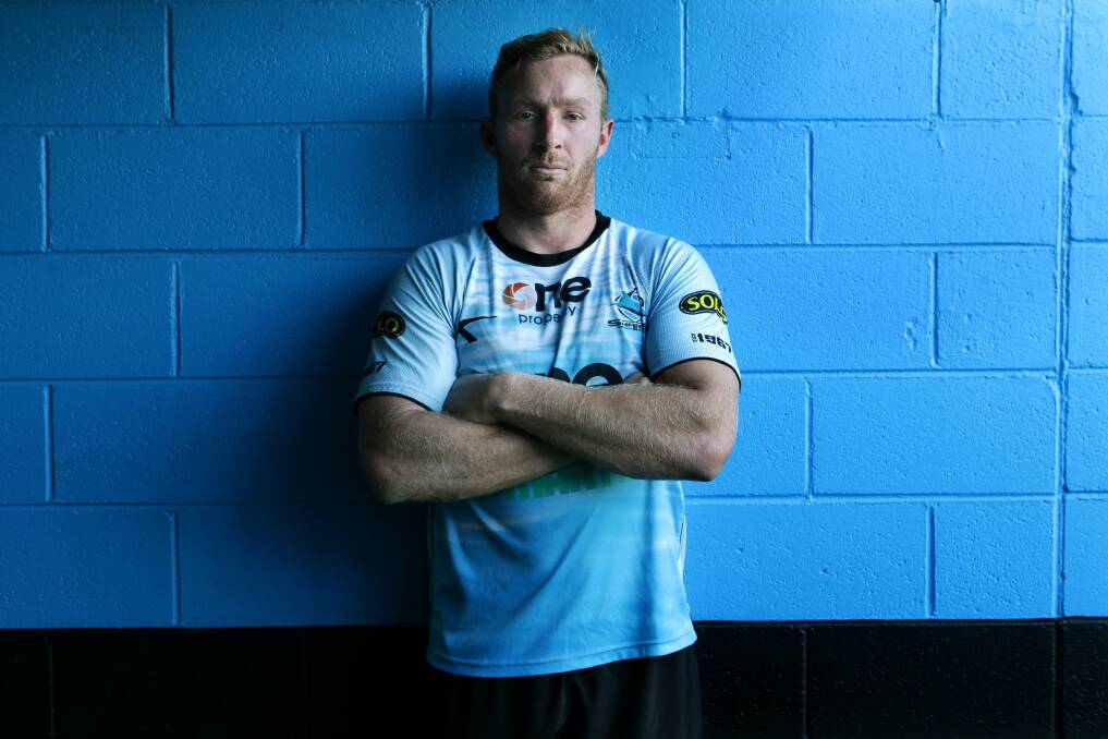 Sharks prop Matt Prior rejected the Knights to stay at Cronulla. Picture: Jane Dyson