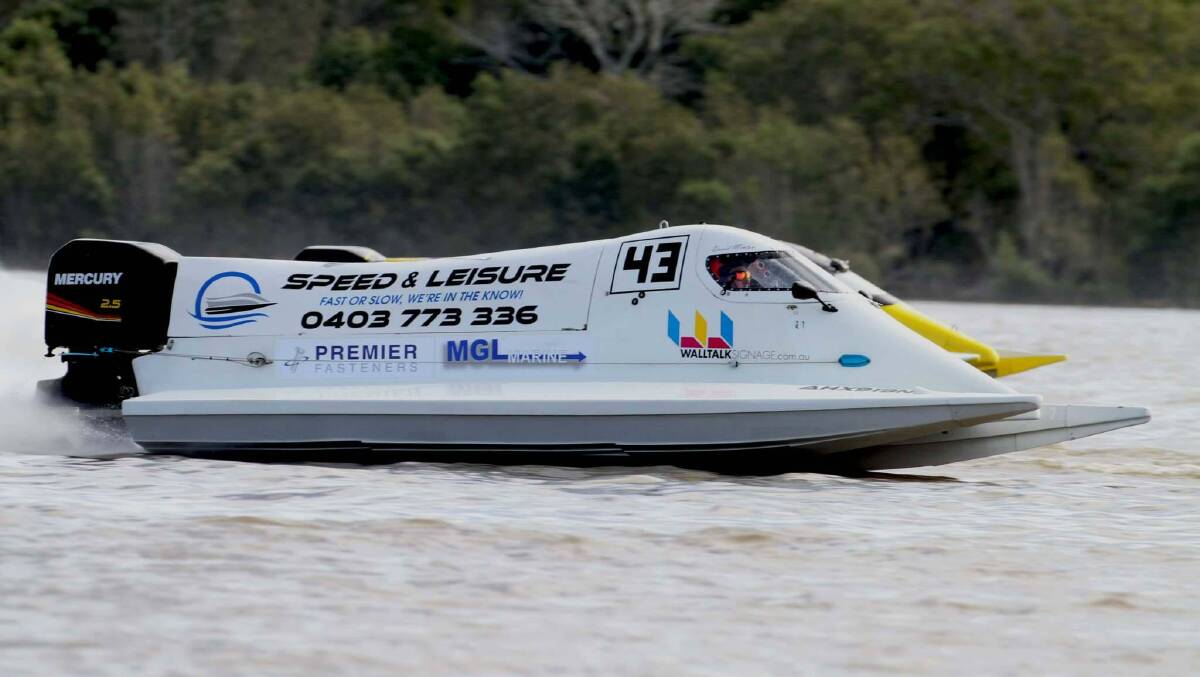 David Minton's Speed & Leisure Formular 1 powerboat. Picture: Supplied