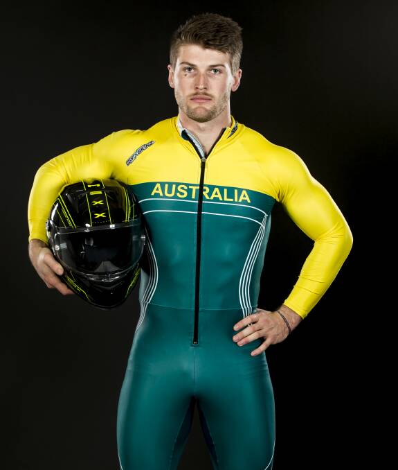 Loftus to PyeongChang: Hayden Smith will compete in his first Olympic Games as part of Australia's male bobsleigh team. Picture: Supplied
