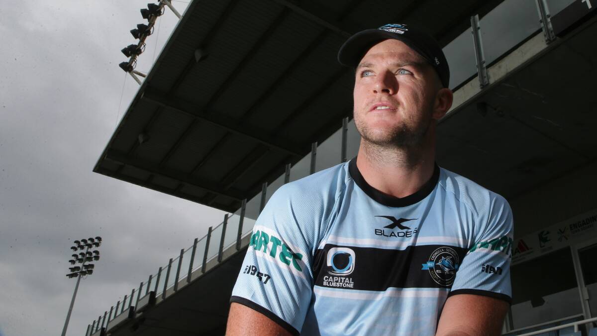 Staying put: Cronulla Sharks halfback Chad Townsend. Picture: John Veage