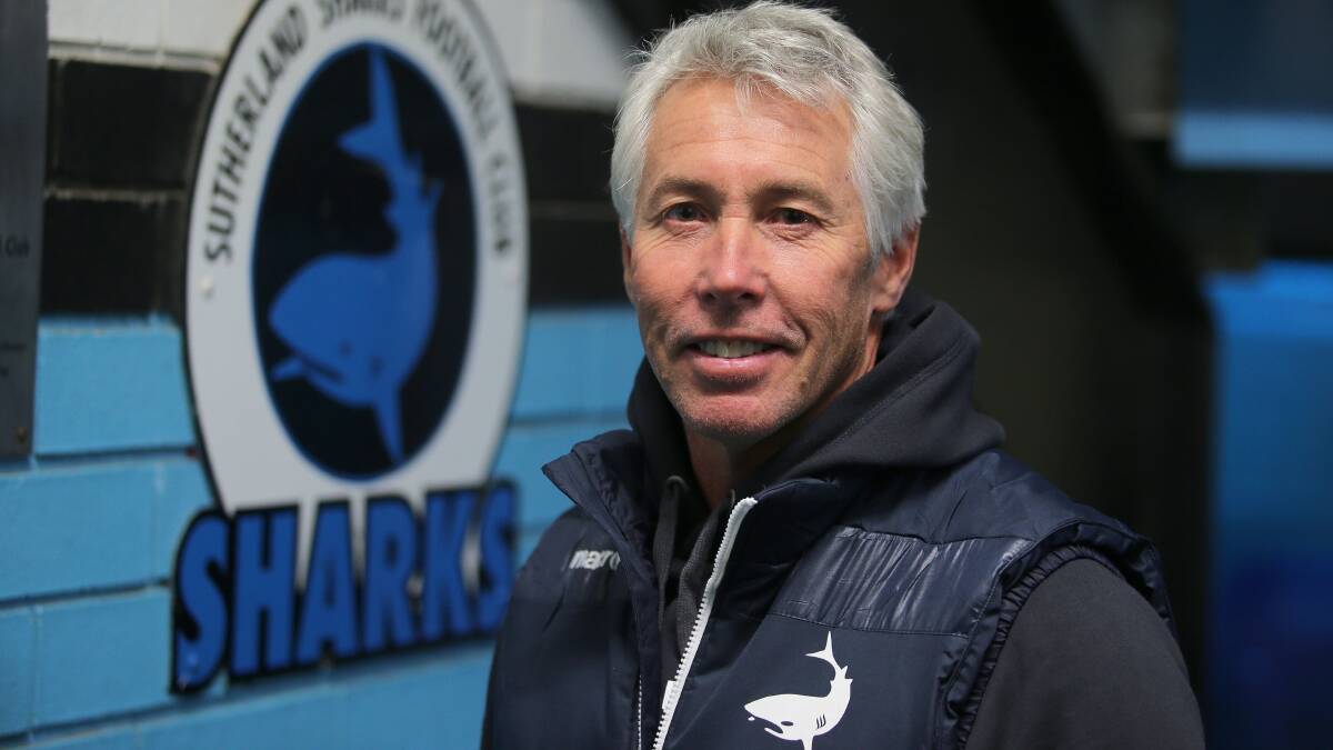 New direction: Sutherland Sharks first grade coach Grant Lee. Picture: John Veage