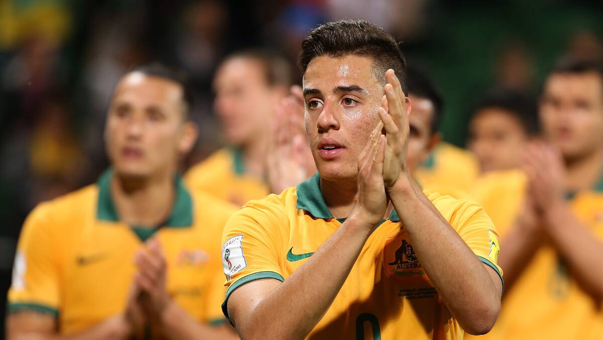 Chris Ikonomidis has missed out on the Socceroos squad for vital World Cup qualifiers. Picture: Paul Kane/Getty Images