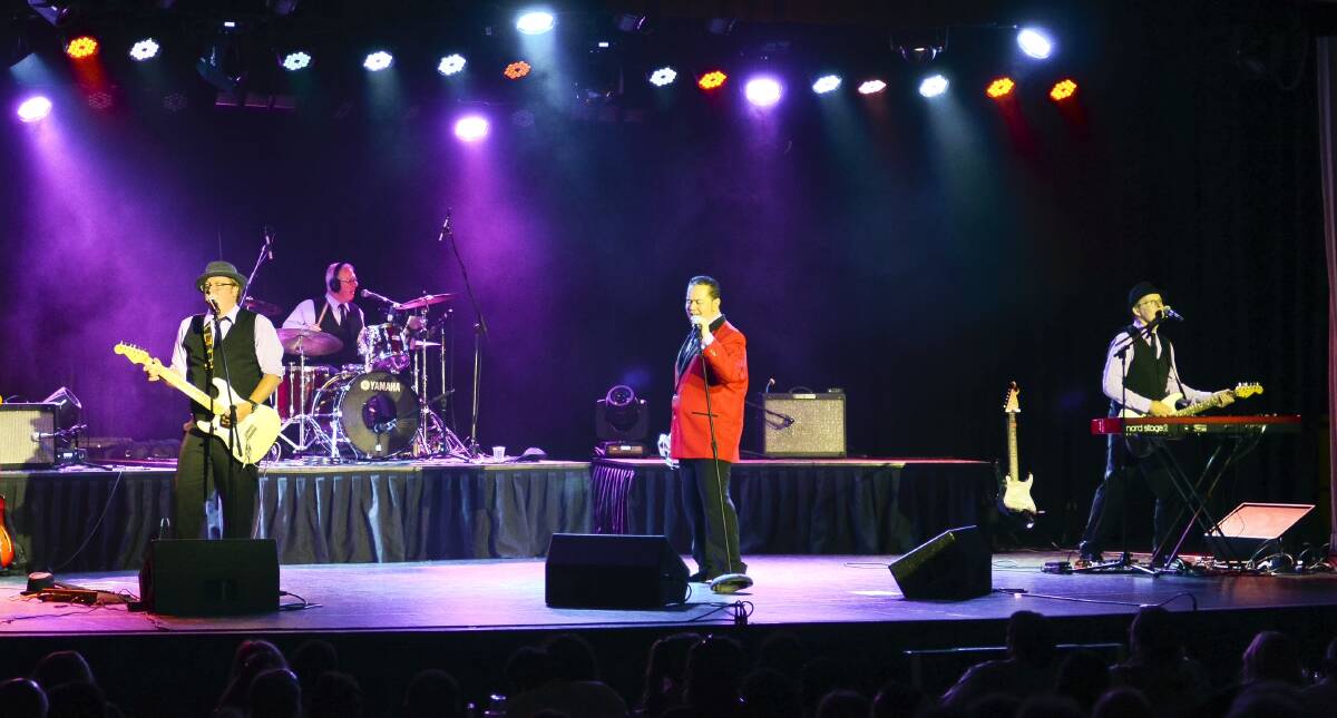 The Frankie Valli & The Four Seasons Show on stage. Picture: Supplied