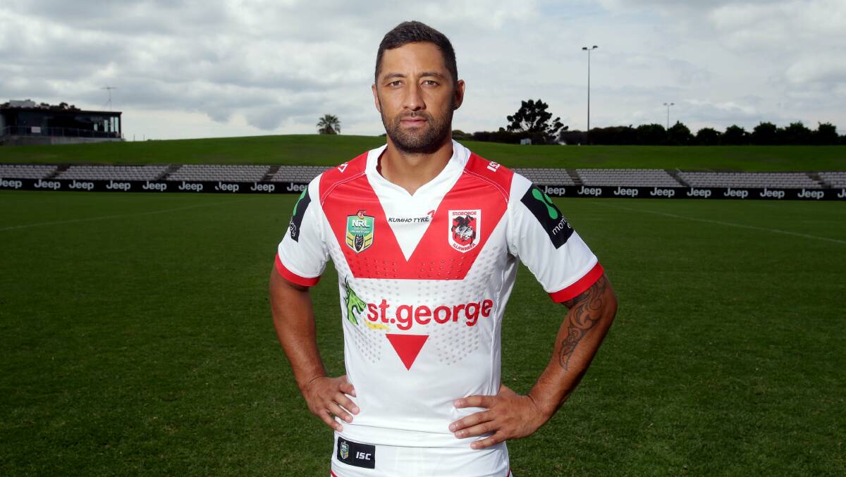 Back from injury: Benji Marshall will return from injury for the Charity Shield. Picture: Chris Lane