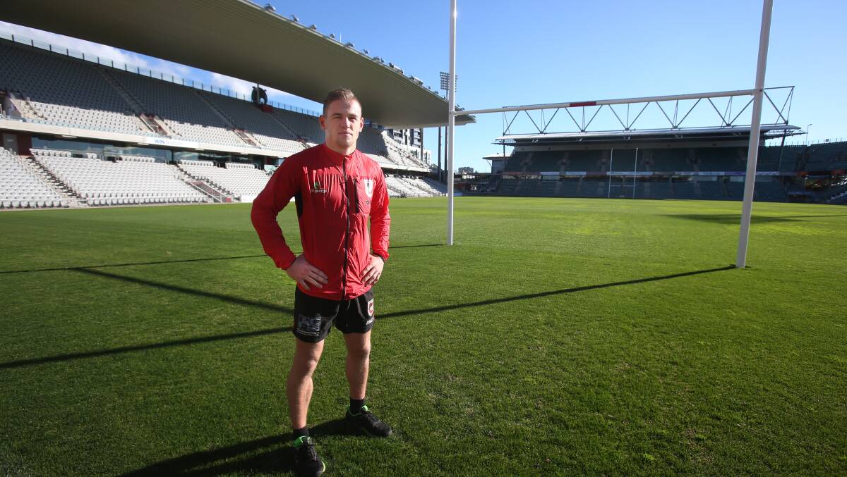 Staying put: Penshurst RSL junior Matt Dufty has re-signed with St George Illawarra until the end of 2019. Picture: Robert Peet