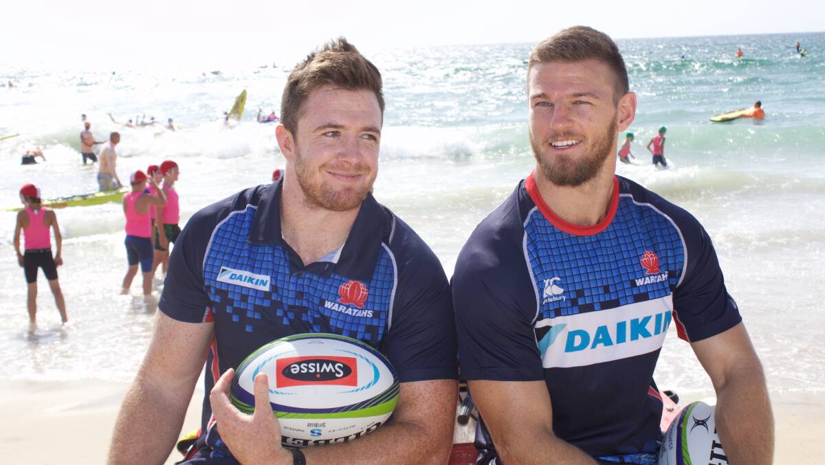 Jed Holloway (left) and Rob Horne. Picture: Supplied