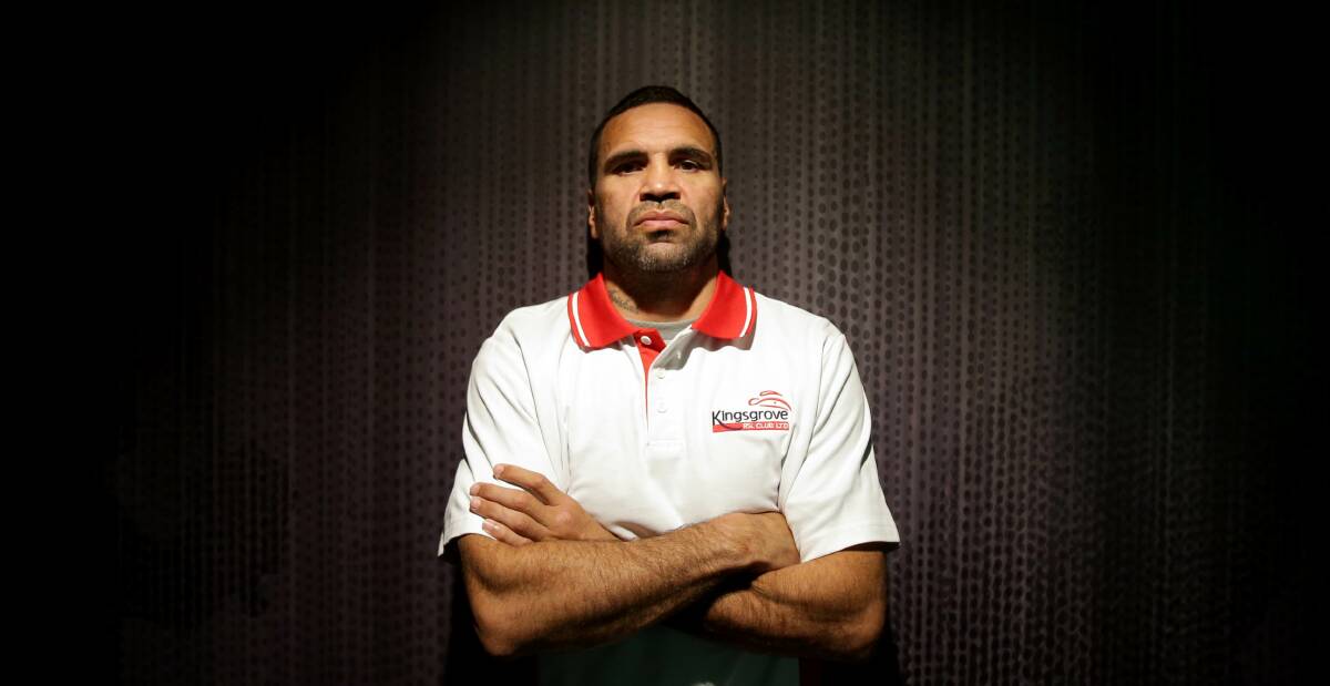 Still the Man: Former St George Dragons star and three-time boxing world champion Anthony Mundine believes Tim Tszyu and George Kambosos Junior have the ability to fight for world titles. Picture: Chris Lane