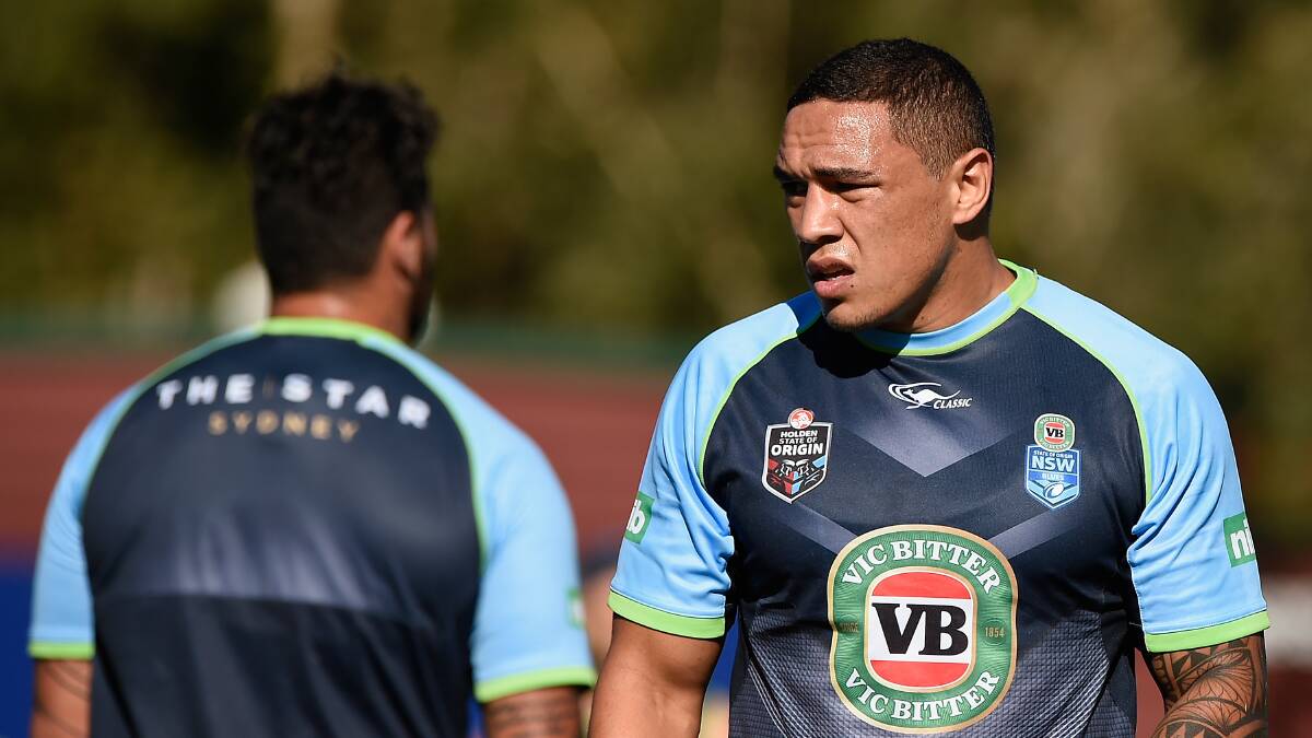 Prepared: Dragons forward Tyson Frizell. Picture: Getty Images