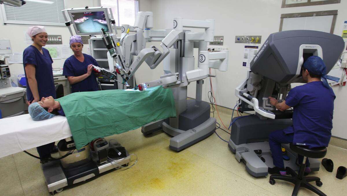 Health: Hurstville Private Hospital with some of its state-of-the-art technology. Picture: File