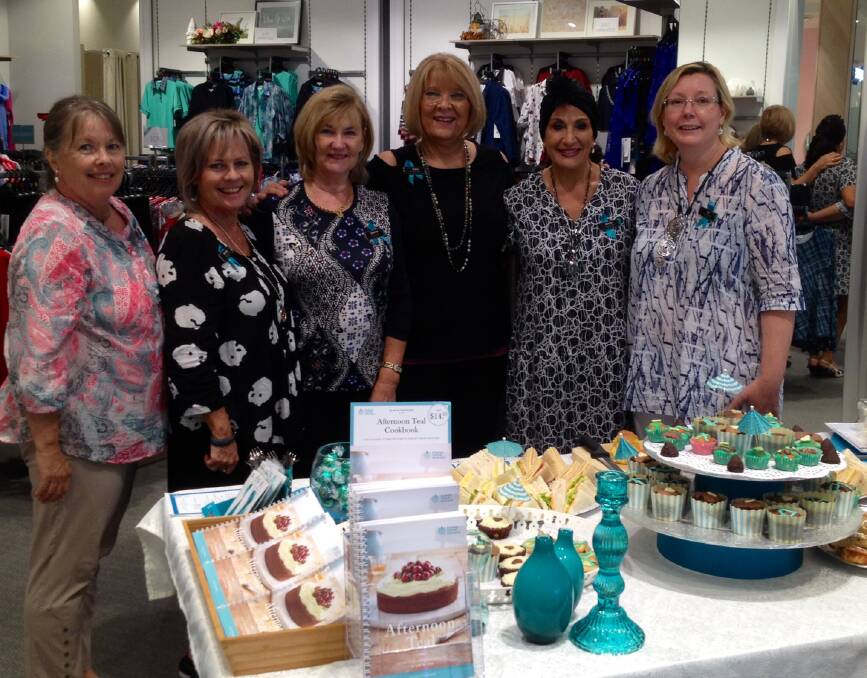 Launch: Retail store Black Pepper, at Westfield Miranda, launches a cook book raising money for Ovarian Cancer Australia. Picture: Supplied 