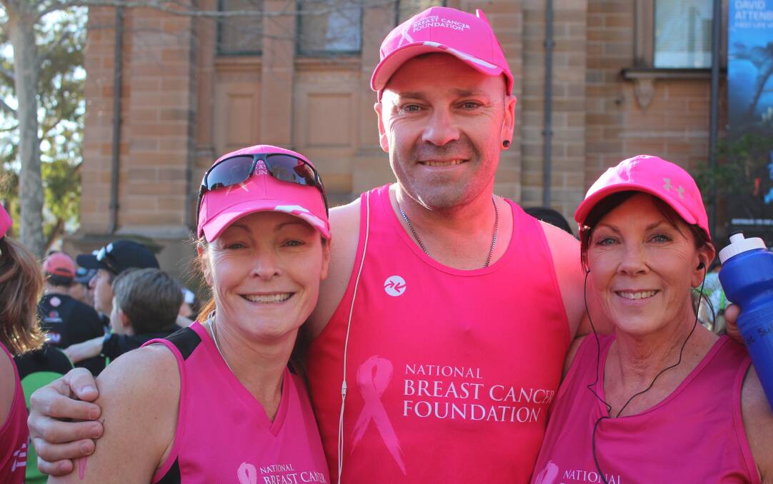 Proud family: Siblings Susan Boonstra, Will Thompson and Sandy Sullivan. Picture: Supplied