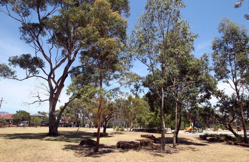 Warning: Engadine High School students have allegedly been threatened with suspension if they visit this public park. Picture: Chris Lane