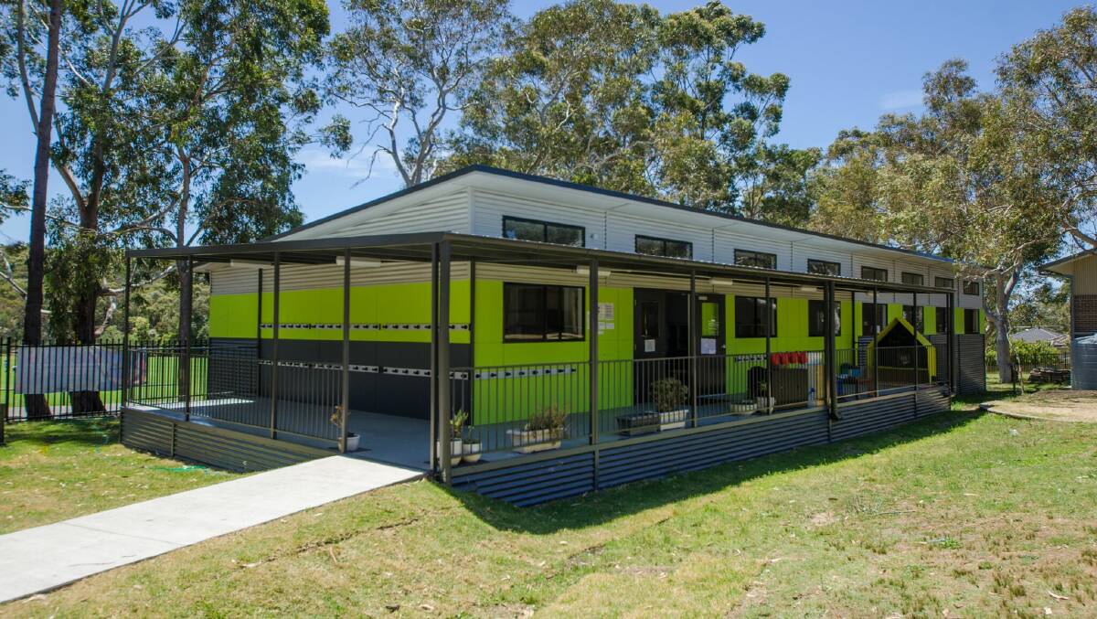 Big project: A brand new building has been opened at Grays Point Public School. Picture: Supplied