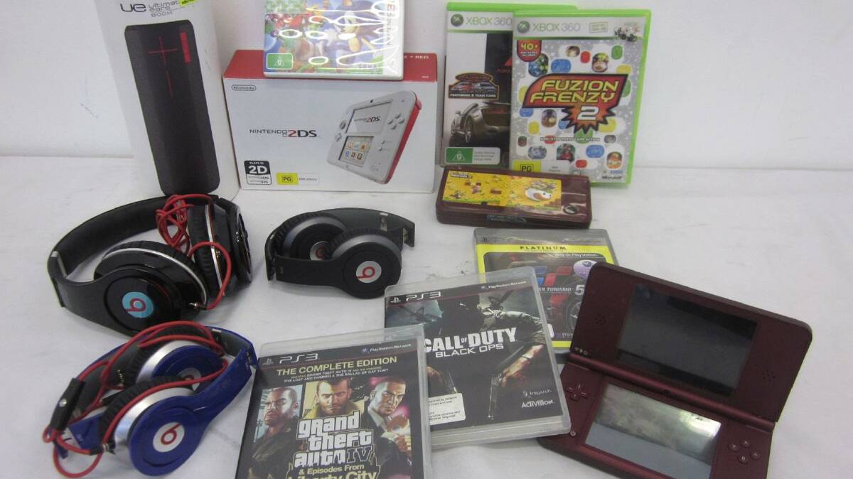 Going, going, gone: Some of the lost items that have previously been auctioned off. Picture: Supplied