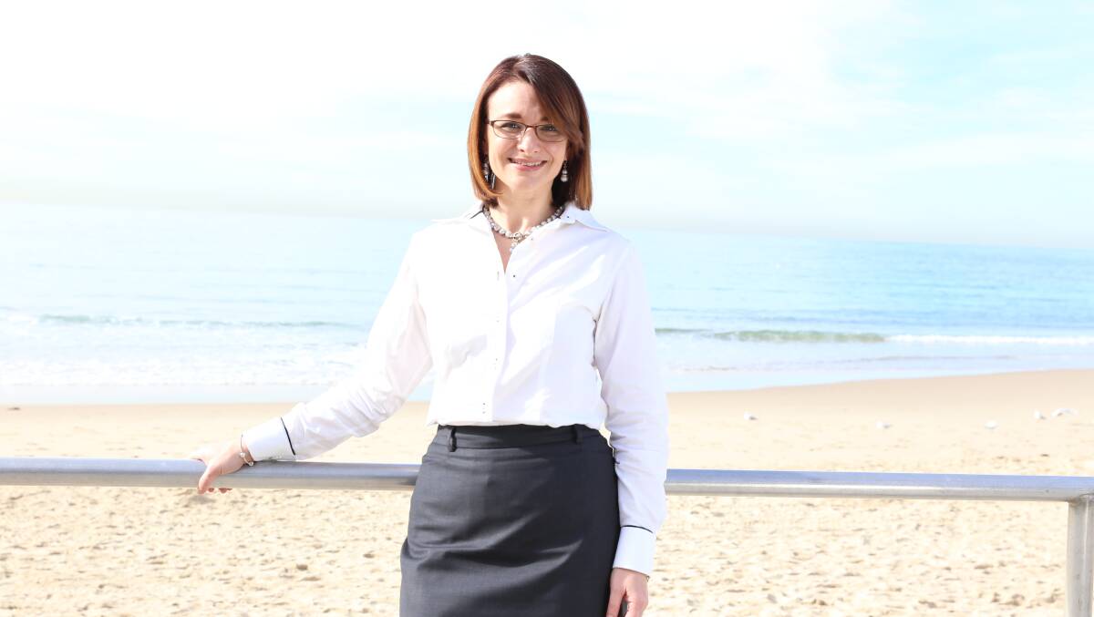 Taking a stand: Cronulla lawyer Antonella Sanderson addressed Q&A on Monday. Picture: Supplied