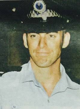 Earlier days: Stephen Limebeer in uniform in 2000. 