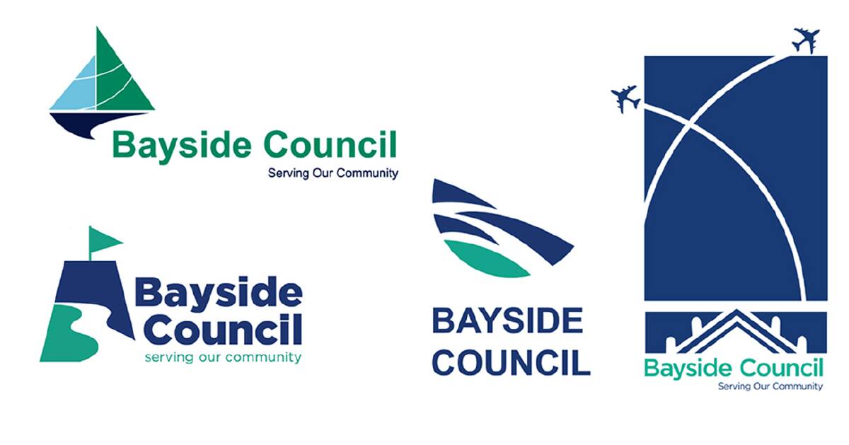 The final finalists in the Bayside Council logo search. Pictures: Supplied