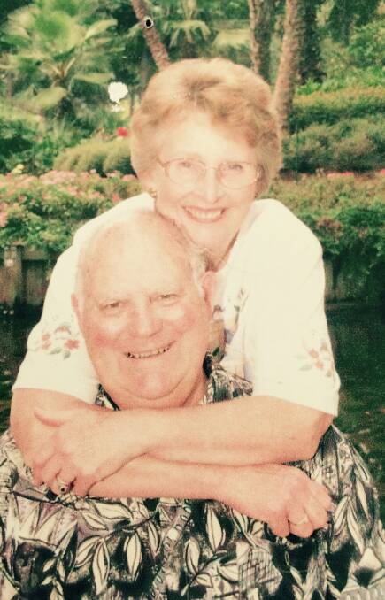 Celebration: Reg and Margaret White will celebrate their 60th wedding anniversary this week. Picture: Supplied