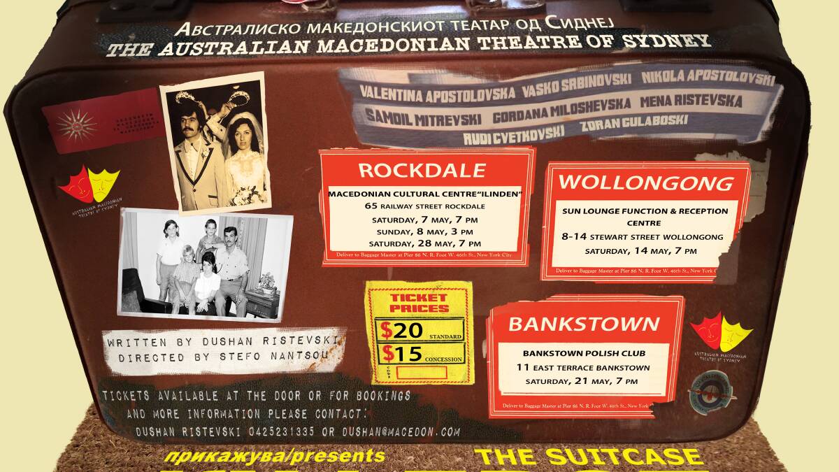 On show: The Suitcase will premier in Rockdale on Saturday. 