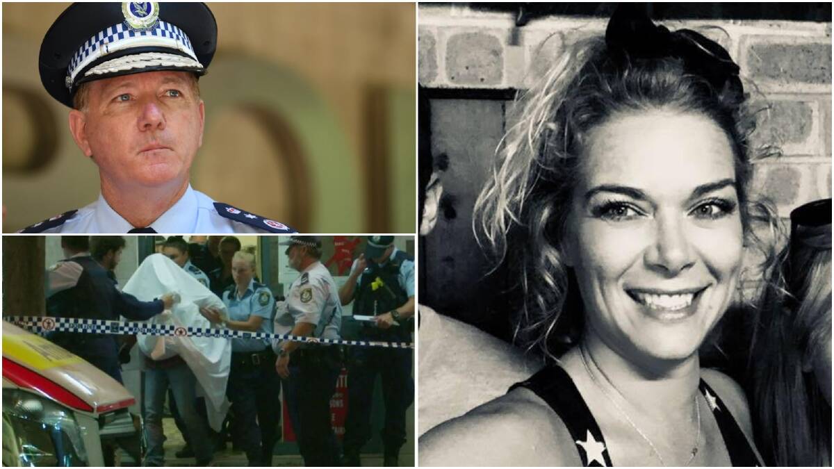 Former Mercury staffer Kristina says handling of Sampieri's recent alleged crimes at Kogarah (picture: 9 News) has further shaken her trust in police, as Commissioner Michael Fuller fronts a media storm over the issue on Thursday (picture: AAP)