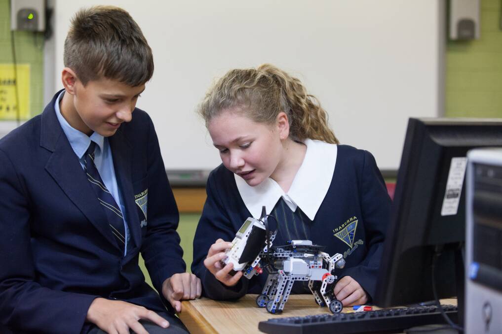 Tech-savvy: Inaburra School was recognised as one of the exemplar schools through its innovative approach to teaching and learning.