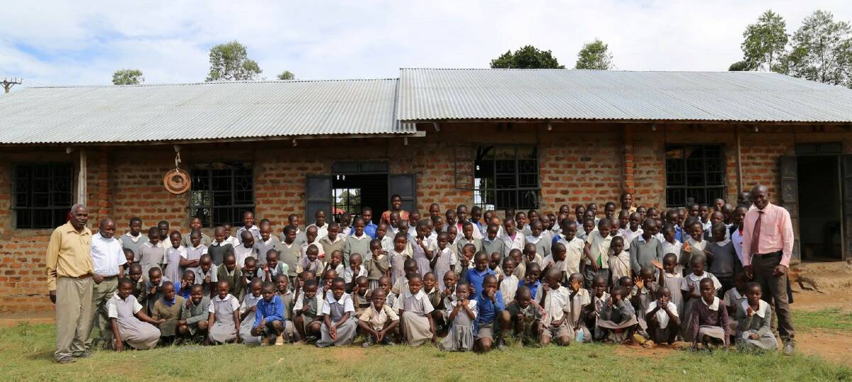 Solid ambition: The Shikumu Twydale Memorial Primary School in Kenya.